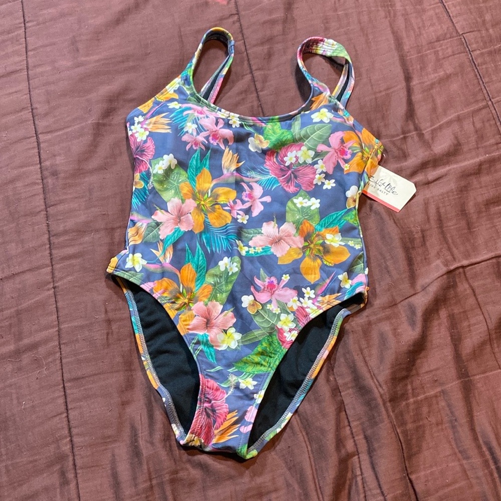 Floral Print One-Piece by Salt Water Brand.  NWT!